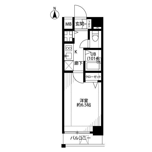 清澄白河駅 徒歩10分 4階の物件間取画像