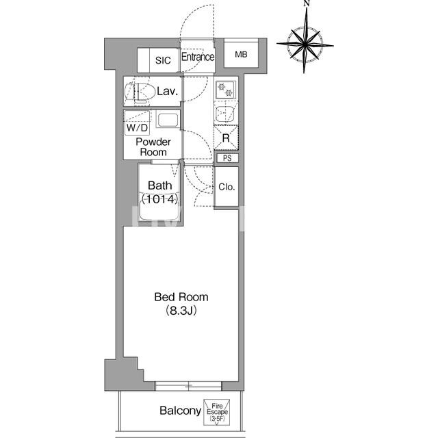BPRレジデンス大島の物件間取画像