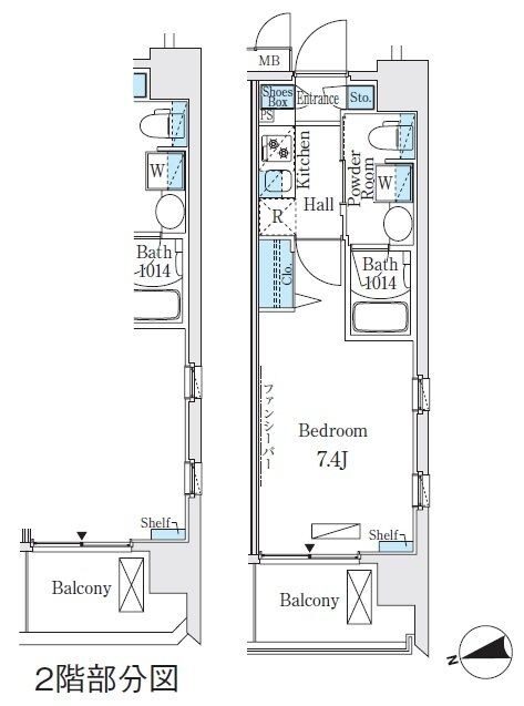 大森駅 徒歩6分 10階の物件間取画像