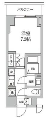 レジディア日本橋馬喰町Ⅱの物件間取画像