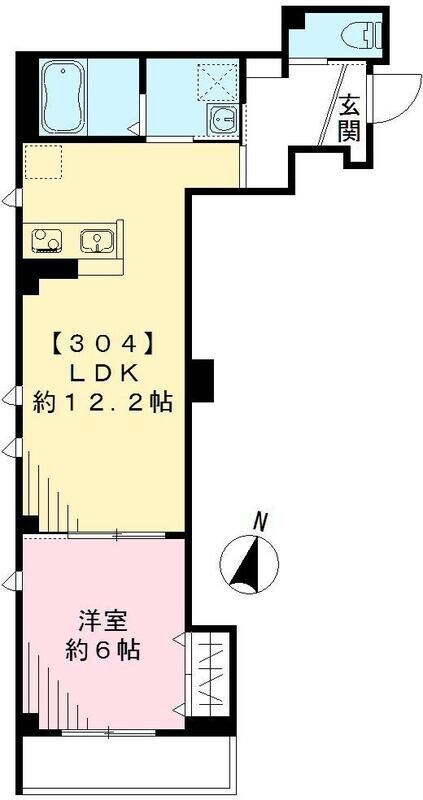 エスポワールの物件間取画像