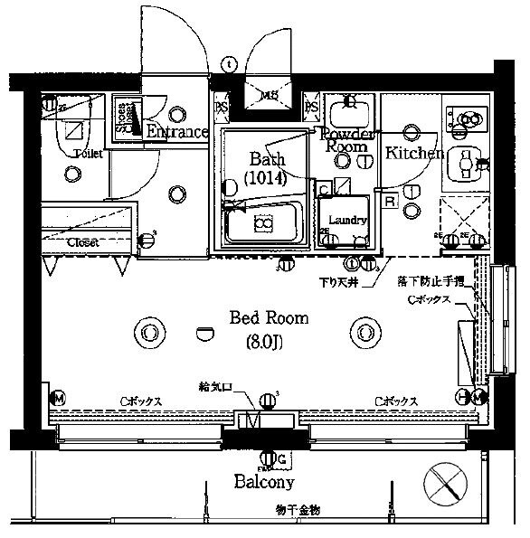 雑色駅 徒歩10分 5階の物件間取画像