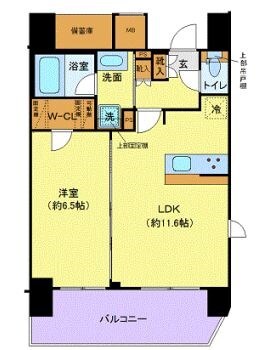 白山駅 徒歩8分 7階の物件間取画像