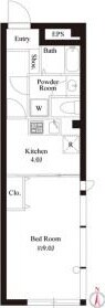 青物横丁駅 徒歩4分 2階の物件間取画像