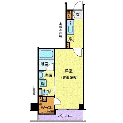 クレヴィスタ西馬込の物件間取画像