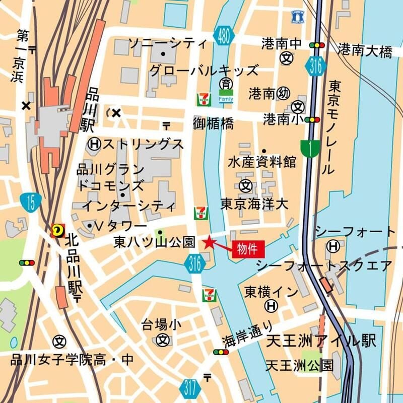 バウスフラッツ品川キャナルサイドの物件内観写真