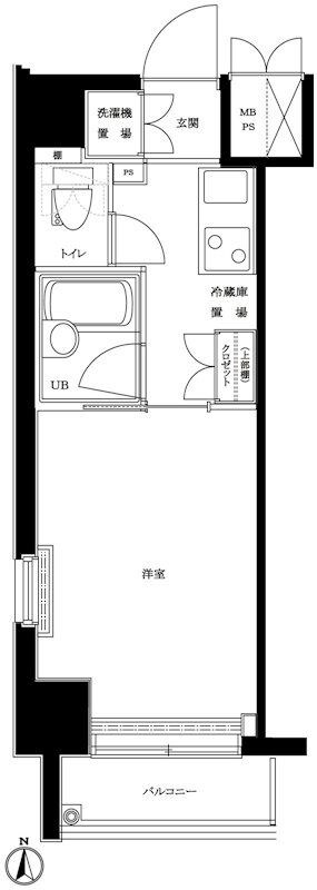 蒲田駅 徒歩2分 11階の物件間取画像