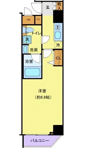 RELUXIA成増の物件間取画像