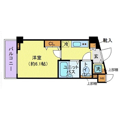 フェニックス池袋弐番館の物件間取画像