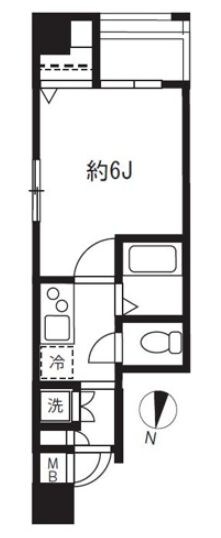 両国駅 徒歩6分 2階の物件間取画像