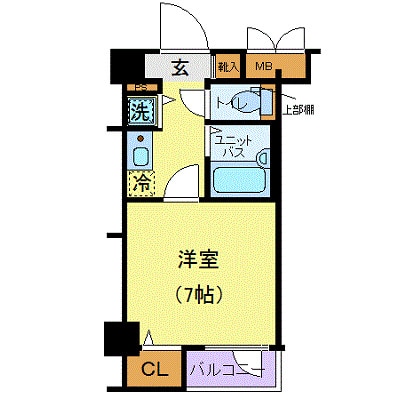 ドルチェ代々木の物件間取画像