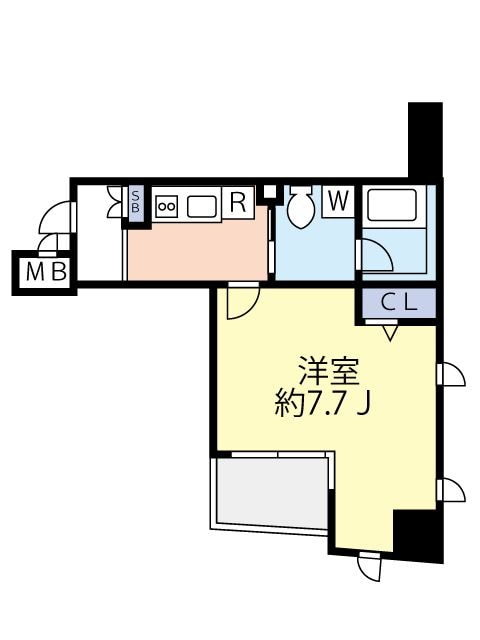 グランヴァンデュヴェール東京の物件間取画像