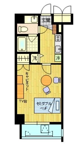 本八幡駅 徒歩2分 3階の物件間取画像