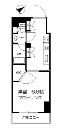 門前仲町駅 徒歩2分 4階の物件間取画像