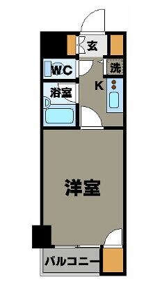 東日本橋駅 徒歩3分 11階の物件間取画像