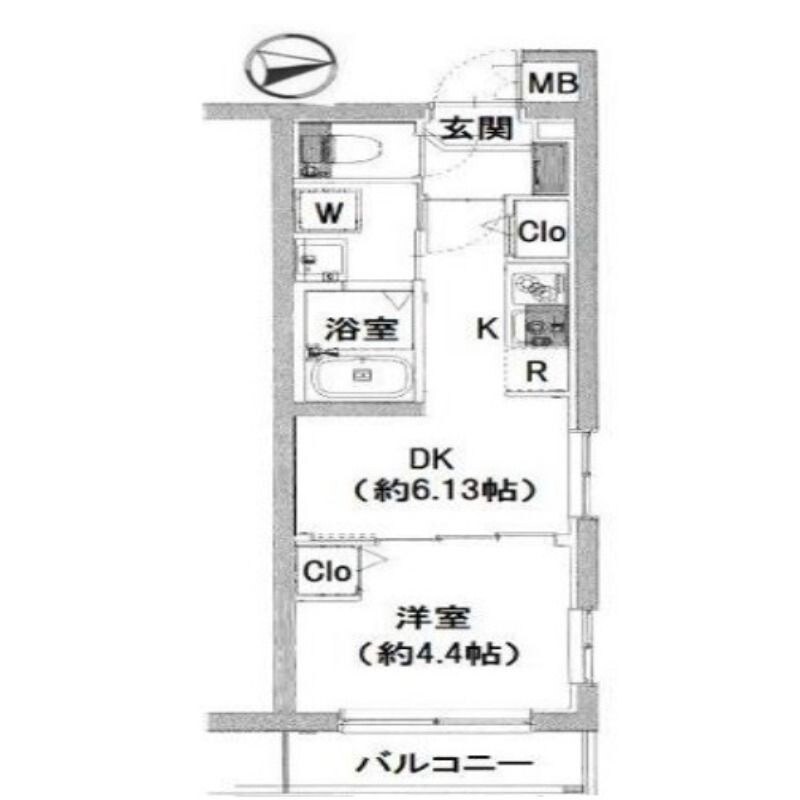 四谷三丁目駅 徒歩7分 3階の物件間取画像