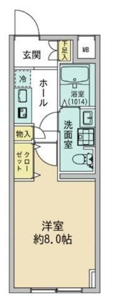 コンポジット亀戸イーストの物件間取画像