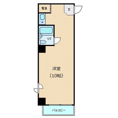 ヴェラハイツ日本橋蛎殻町の物件間取画像