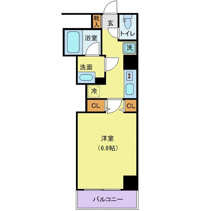 プレール・ドゥーク板橋本町Ⅲの物件間取画像