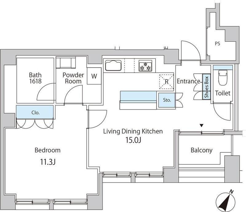 TKB高尾稲荷の物件間取画像