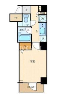 スカイコート銀座東壱番館の物件間取画像