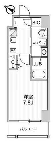 ステージグランデ日本橋人形町の物件間取画像