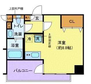 ディアレイシャス木場公園の物件間取画像