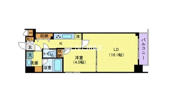 ミェーレ日本橋の物件間取画像