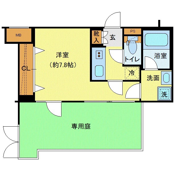 クレヴィスタ板橋志村の物件間取画像