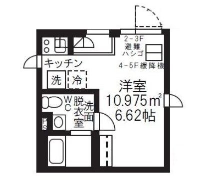 クラス木場公園の物件間取画像