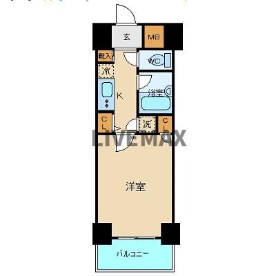 シンシア日本橋兜町の物件間取画像