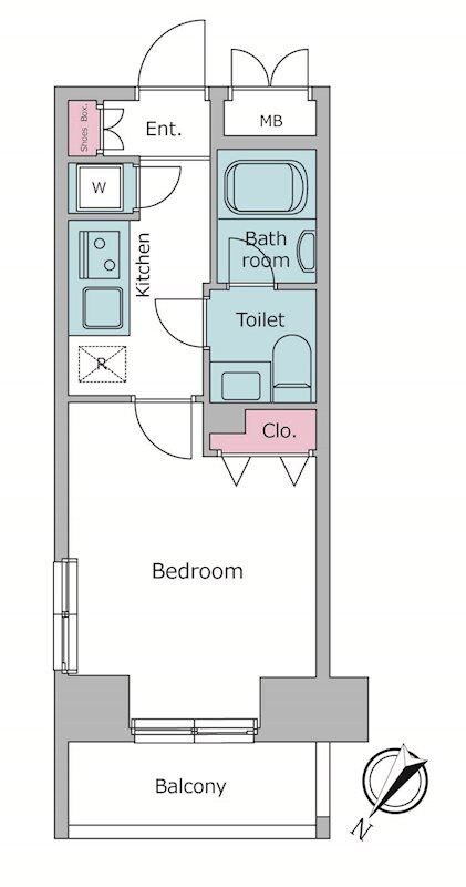 レジディア日本橋人形町Ⅱの物件内観写真