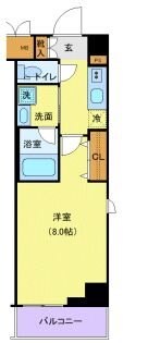 TATSUMIスカイガーデンテラスの物件間取画像