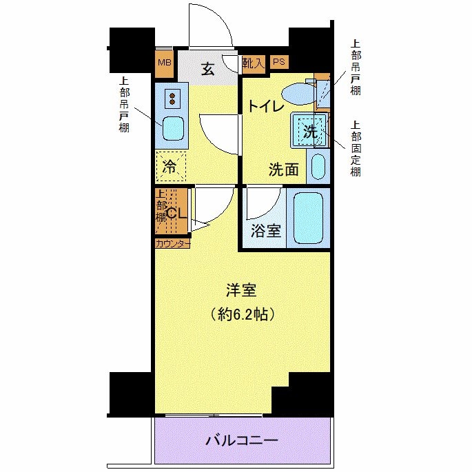 クレヴィスタ綾瀬の物件間取画像