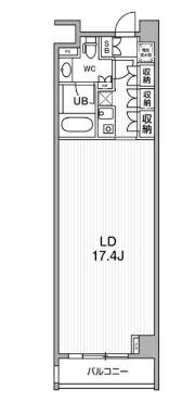 六本木駅 徒歩6分 3階の物件間取画像