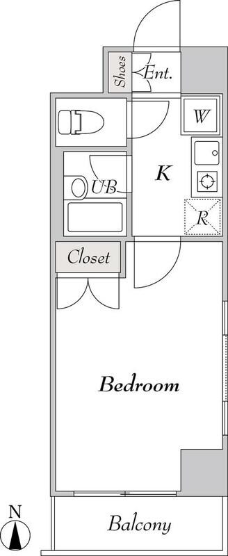 BluRock秋葉原の物件間取画像