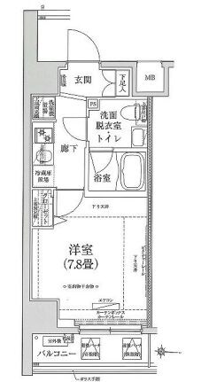 亀戸水神駅 徒歩10分 5階の物件間取画像