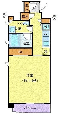 亀戸駅 徒歩2分 3階の物件間取画像