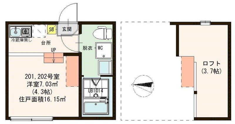 物件間取画像