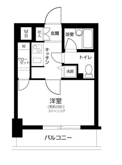 パレステュディオ東京八重洲通りの物件間取画像