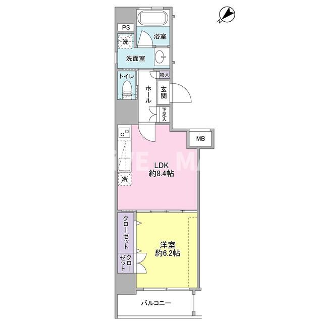 ＤＯＲＦ２１　ＳＵＭＩＫＡの物件間取画像