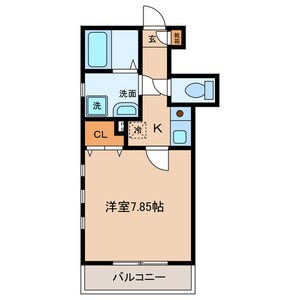 祐天寺駅 徒歩9分 2階の物件間取画像