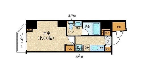 ZOOM恵比寿の物件間取画像