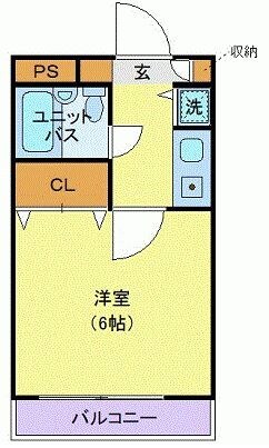 川越駅 徒歩7分 3階の物件間取画像