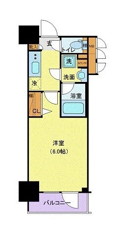 グランド・ガーラ立川の物件間取画像