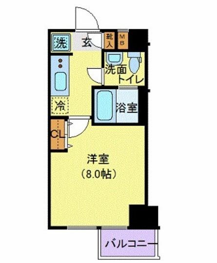 クレヴィスタ文京江戸川橋の物件間取画像