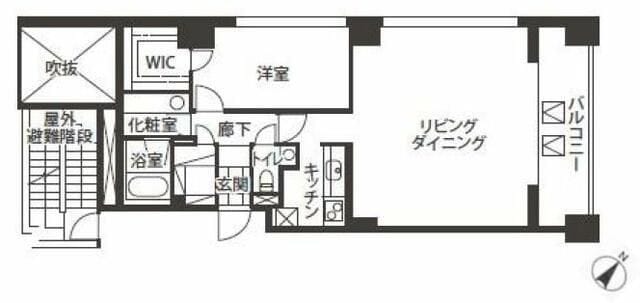 富士見デュープレックスビズの物件間取画像