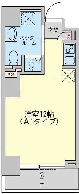 エグゼトゥール日本橋の物件間取画像