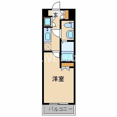 ヴィーダスカイコート品川の物件間取画像