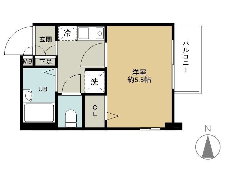 プレール東麻布の物件間取画像